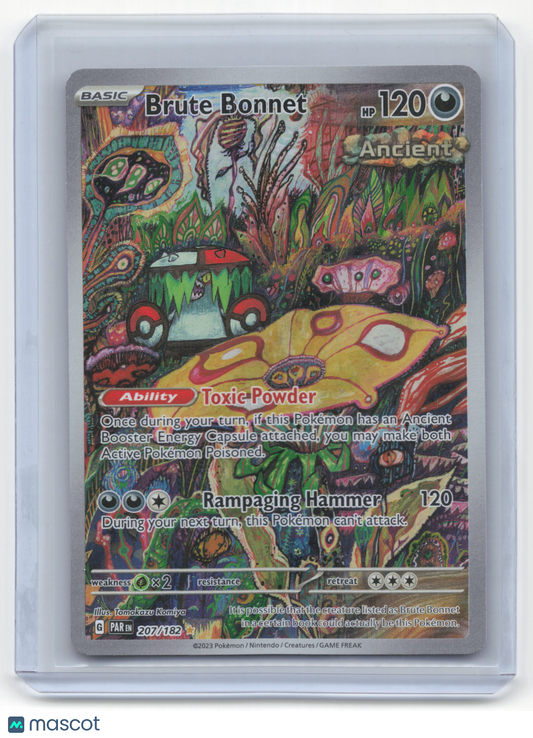 2023 Pokemon Brute Bonnet Paradox Rift #207/182 Near Mint