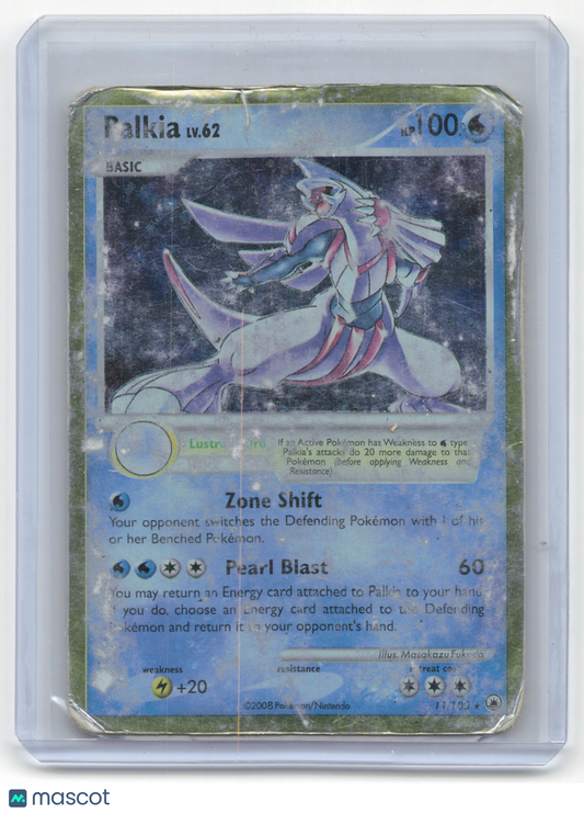2008 Pokemon Palkia Great Encounters #11/106 Damaged