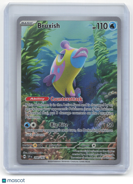 2024 Pokemon Bruxish Surging Sparks #200/191 Near Mint