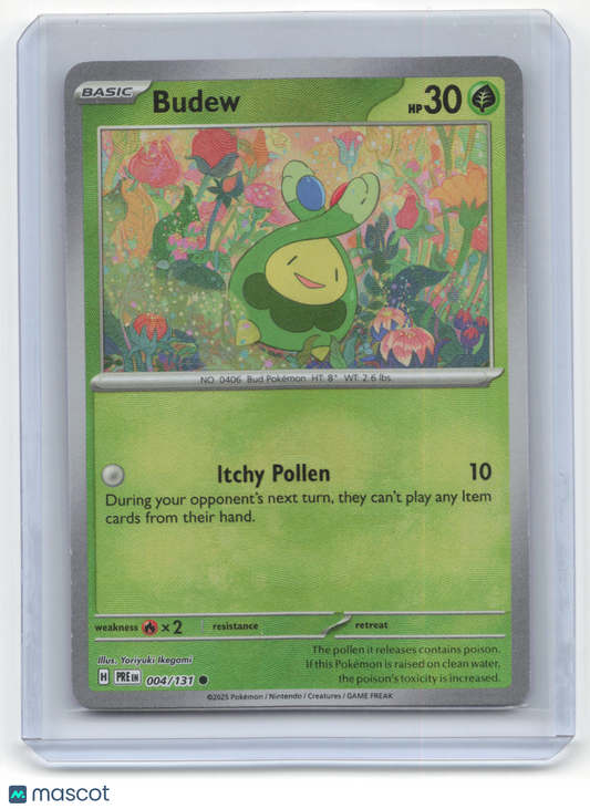2025 Pokemon Budew Prismatic Evolutions #4/131 Near Mint [MASTERBALL]