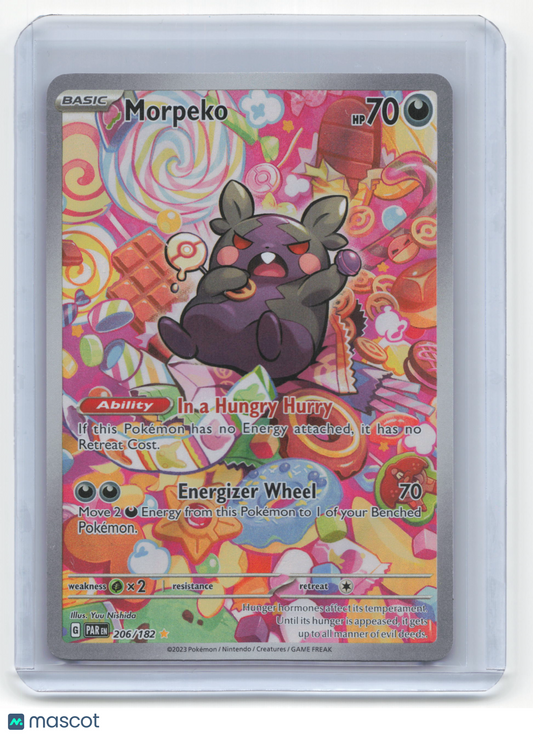 2023 Pokemon Morpeko Paradox Rift #206/182 Near Mint