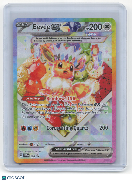 2025 Pokemon Eevee EX SVP Black Star Promos #174 Near Mint