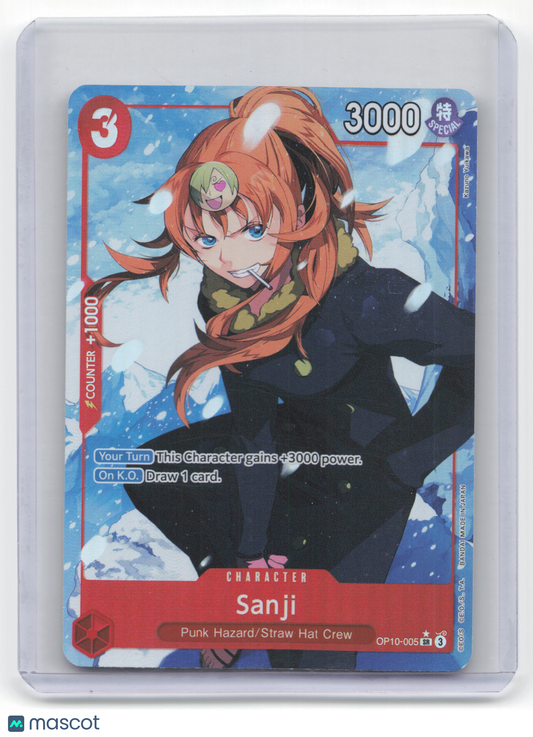 2025 One Piece Card Game Sanji Royal Blood #OP10-005 Near Mint