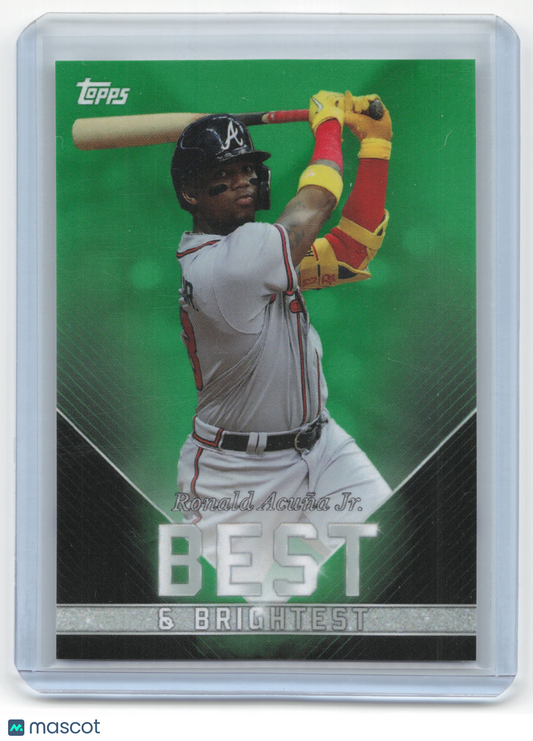2022 Topps Best & Brightest Baseball Ronald Acuña Jr. 47/99 #4