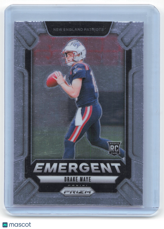 2024 Panini Prizm Emergent Football Drake Maye RC #No. 4