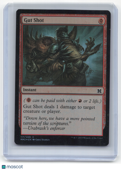 2015 Magic: The Gathering—Gut Shot #117/249 Modern Masters— Near Mint