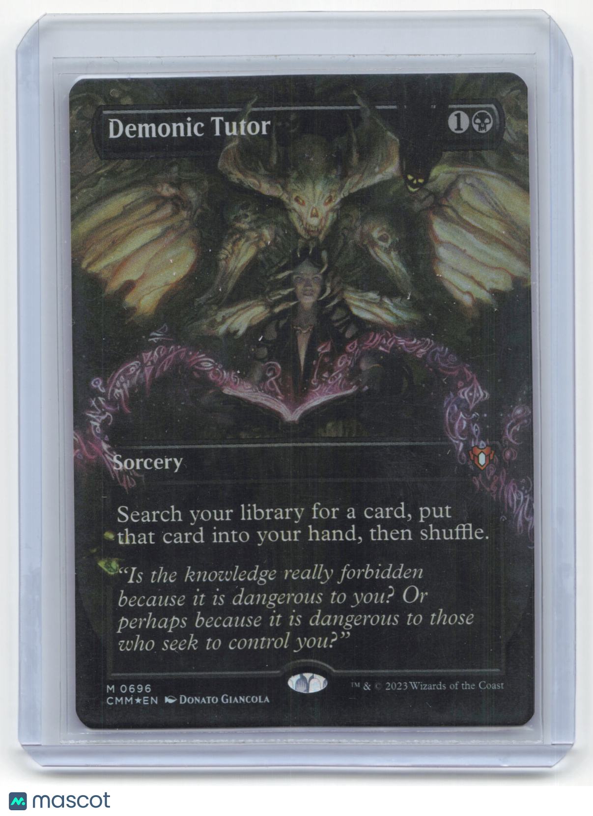 2023 Magic: The Gathering Demonic Tutor Commander Masters #0696 Near Mint