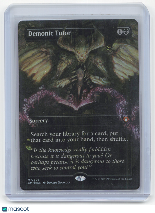 2023 Magic: The Gathering Demonic Tutor Commander Masters #0696 Near Mint