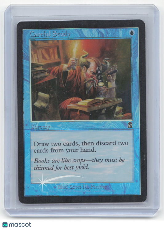 2001 Magic: The Gathering Careful Study Odyssey #70 Damaged