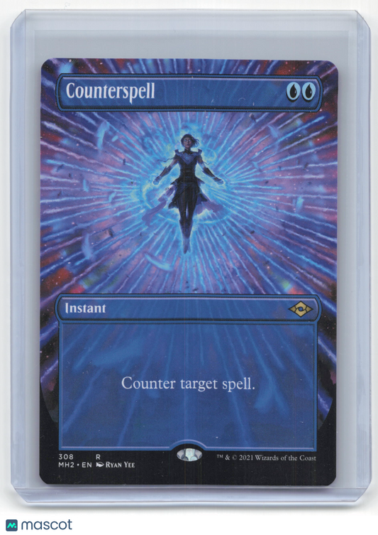 2021 Magic: The Gathering Counterspell Modern Horizons 2 #308 Borderless NM