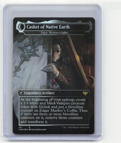 2021 Magic: The Gathering Dracula the Voyager Innistrad: Crimson Vow #341 NM