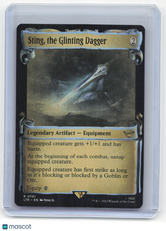 2023 Magic: The Gathering Sting, the Glinting Dagger LTR #0701 Near Mint