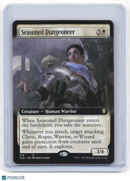 2021 Magic: The Gathering Seasoned Dungeoneer CLB #610 Extended Art