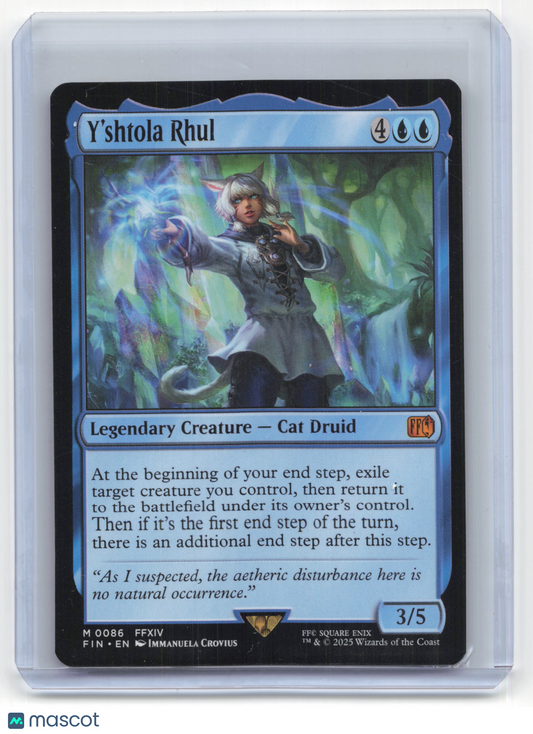 2025 Magic: The Gathering Y'shtola Rhul Final Fantasy #0086 Near Mint