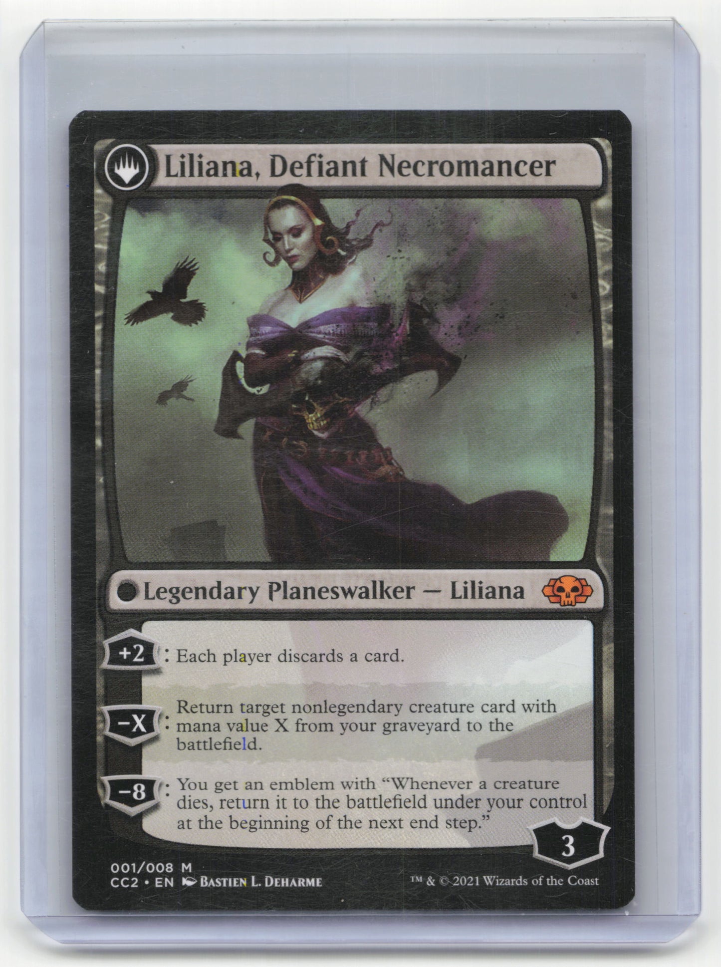 Magic: The Gathering Liliana, Heretical Healer, Defiant Necromancer CC2 #001/008
