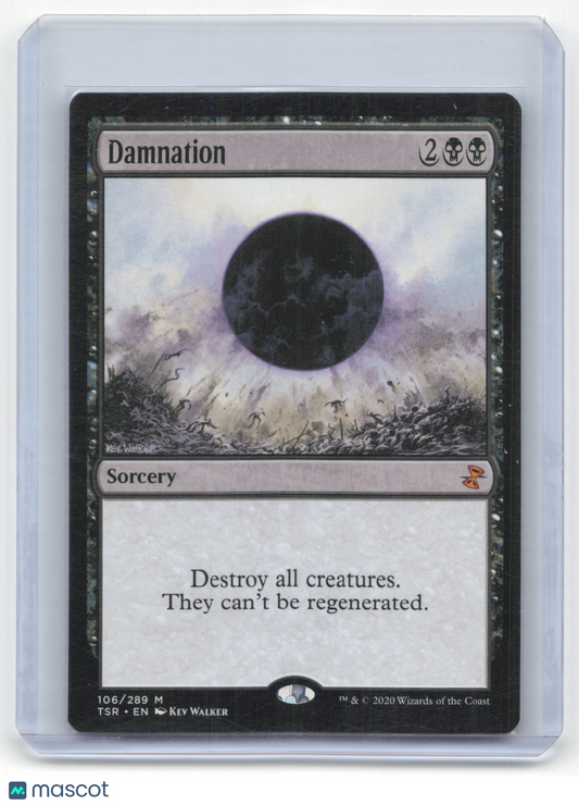 2020 Magic: The Gathering Damnation Time Spiral: Remastered #106/289 Near Mint