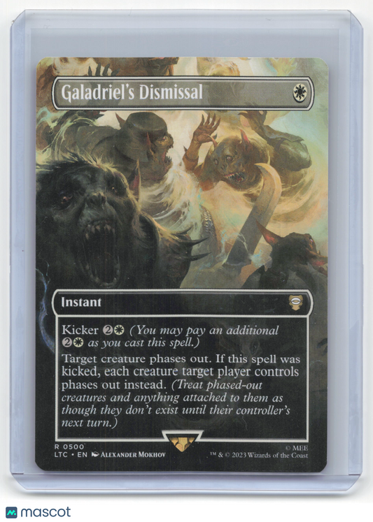 2023 Magic: The Gathering Galadriel's Dismissal LTC #0500 Near Mint