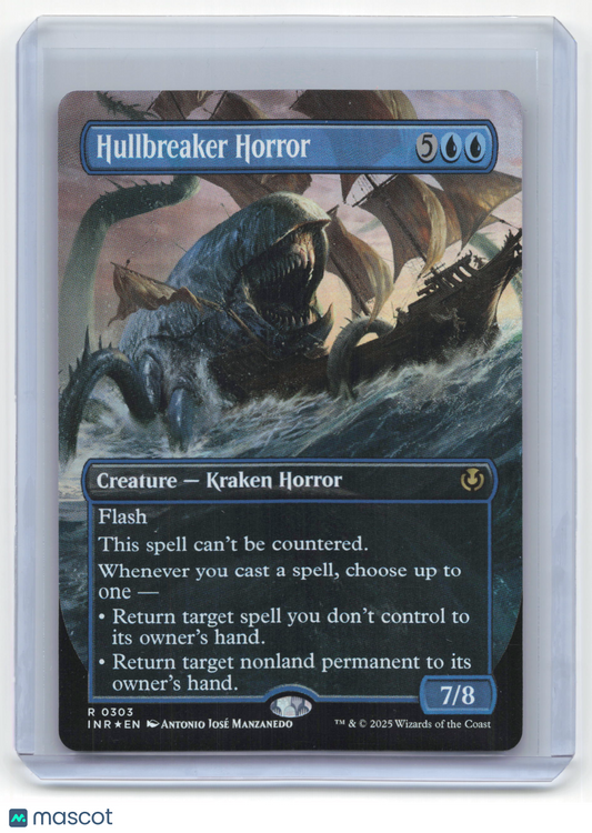 2025 Magic: The Gathering Hullbreaker Horror INR #0303 Borderless Near Mint