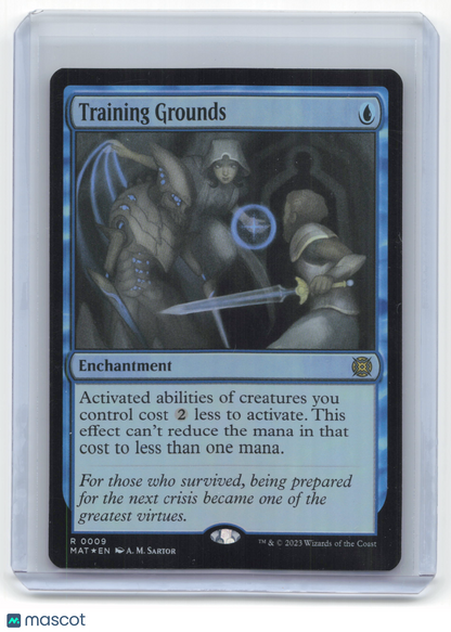 2023 Magic: The Gathering Training Grounds MAT #0009 Near Mint