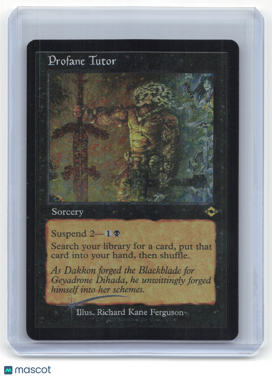 2021 Magic: The Gathering Profane Tutor (Retro Frame) MH2 #401 Foil Etched NM