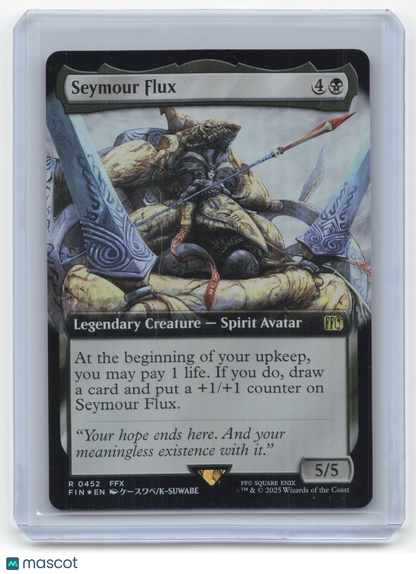 2025 Magic: The Gathering Seymour Flux Final Fantasy #0452 Extended Art NM