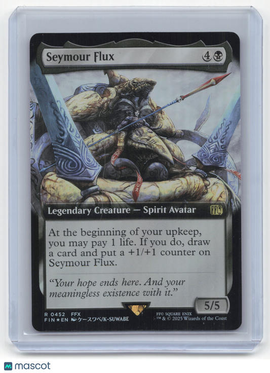 2025 Magic: The Gathering Seymour Flux Final Fantasy #0452 Extended Art NM