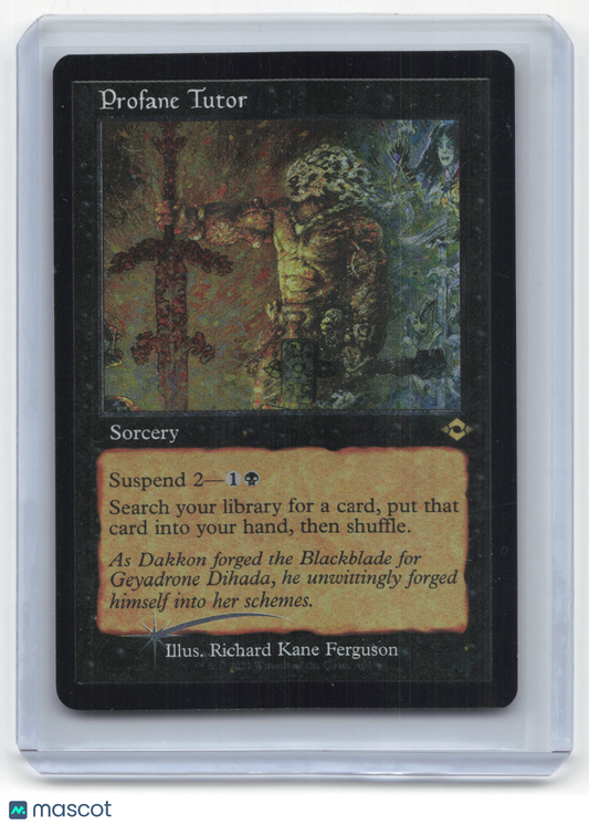 2021 Magic: The Gathering Profane Tutor Modern Horizons 2 Near Mint