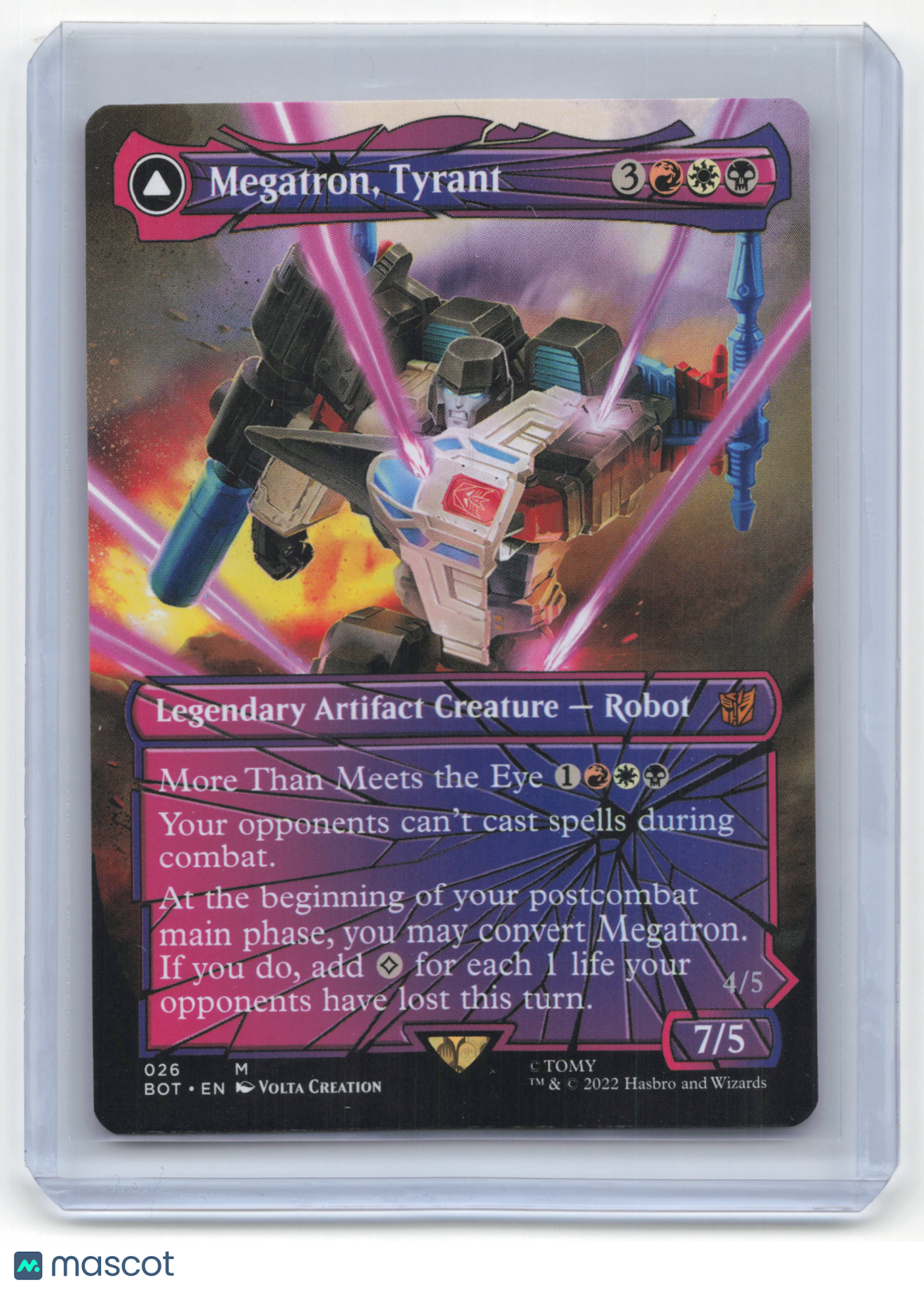 2022 Magic: The Gathering Megatron Transformers #026 Near Mint