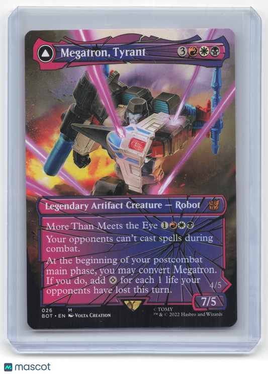 2022 Magic: The Gathering Megatron Transformers #026 Near Mint