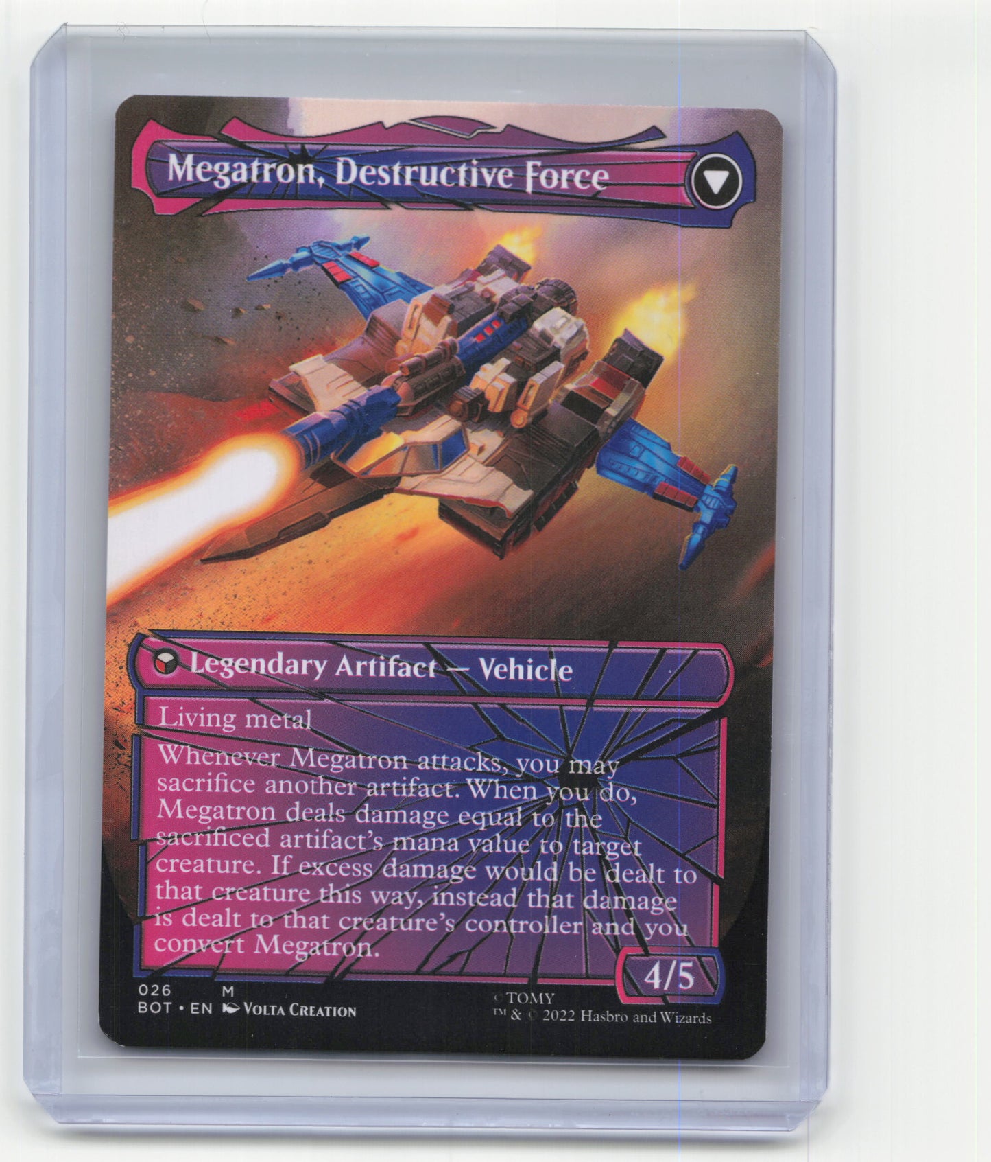 2022 Magic: The Gathering Megatron Transformers #026 Near Mint