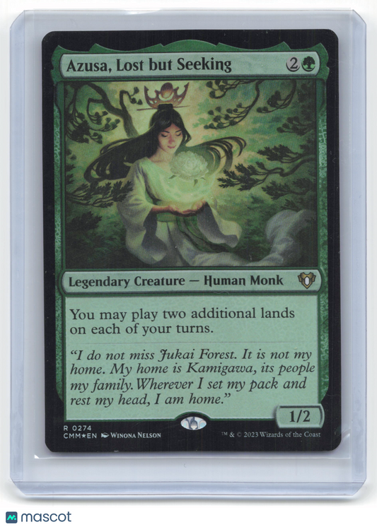 2023 Magic: The Gathering Azusa, Lost but Seeking Commander Masters #274 NM