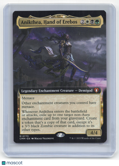 2023 Magic: The Gathering—Anikthea, Hand of Erebos #0773 Commander Masters— NM