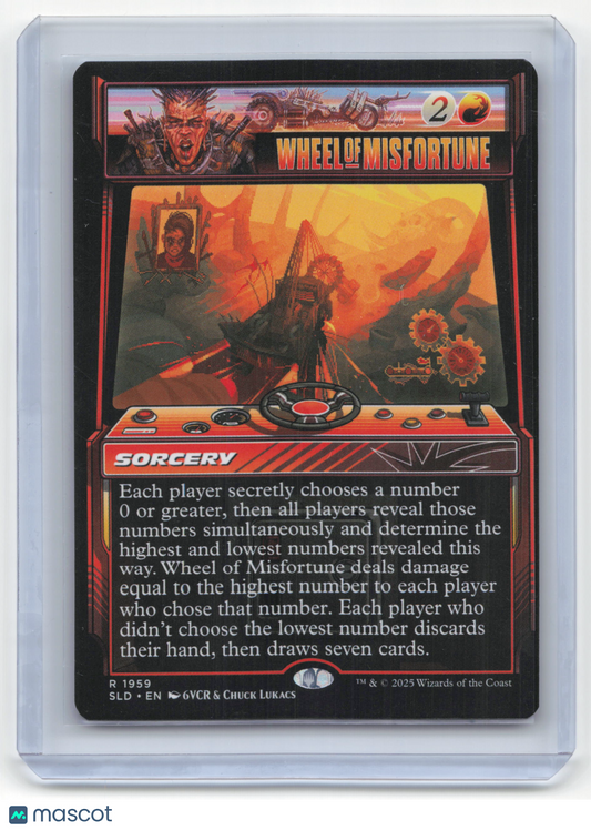 2025 Magic: The Gathering Wheel of Misfortune Secret Lair Drop #1959 Near Mint