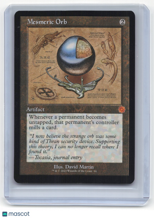 2022 Magic: The Gathering Mesmeric Orb The Brothers' War #94 Near Mint