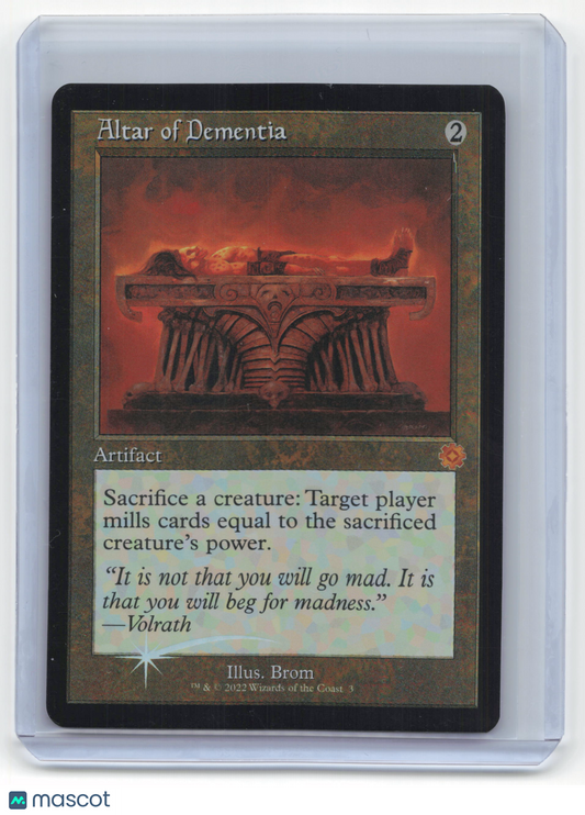 2022 Magic: The Gathering Altar of Dementia The Brothers' War #3 Near MInt
