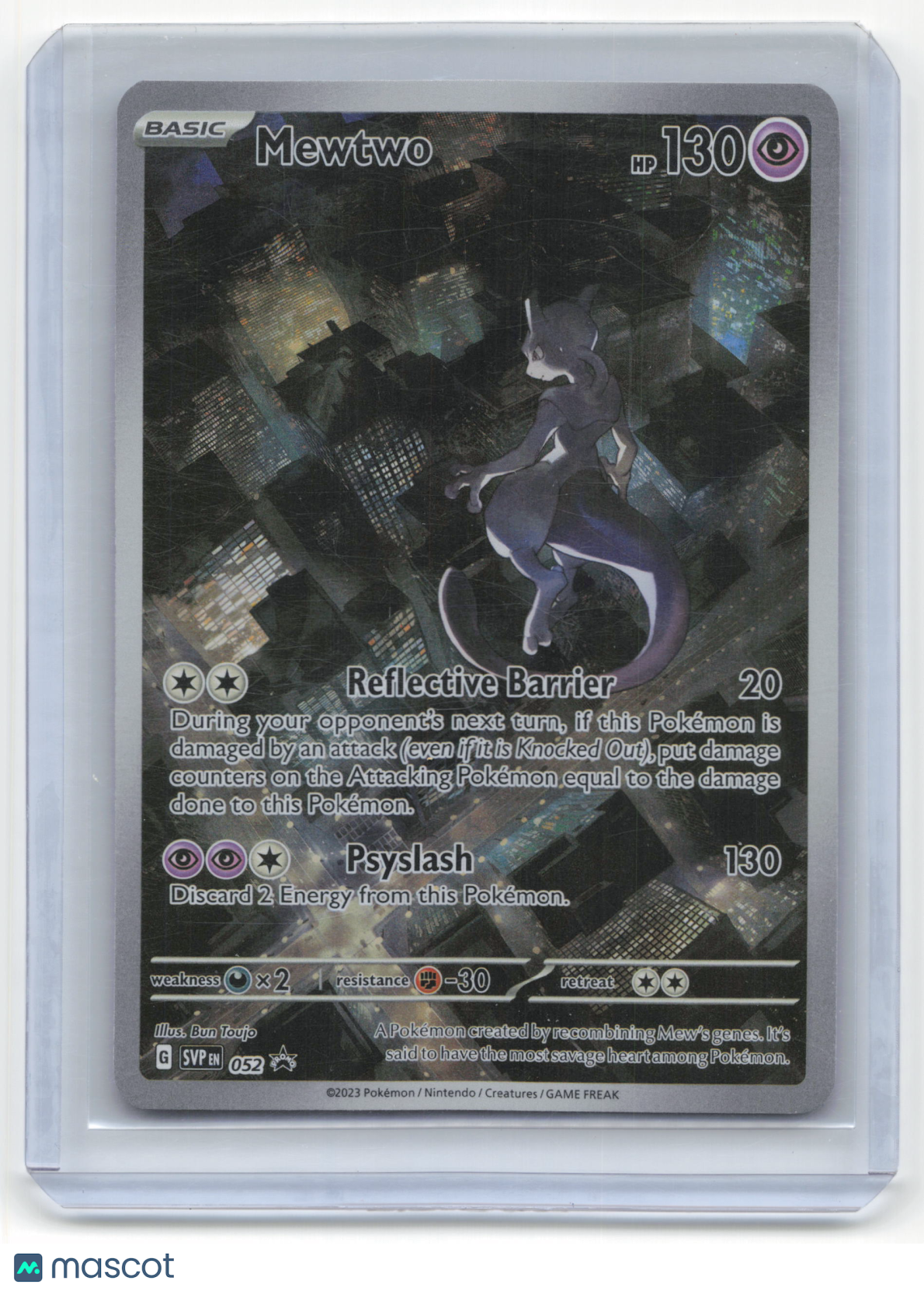 2023 Pokemon Mewtwo SVP Black Star Promos #052 Lightly Played