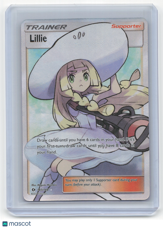 2017 Pokemon Lillie Sun & Moon #147/149 Near Mint