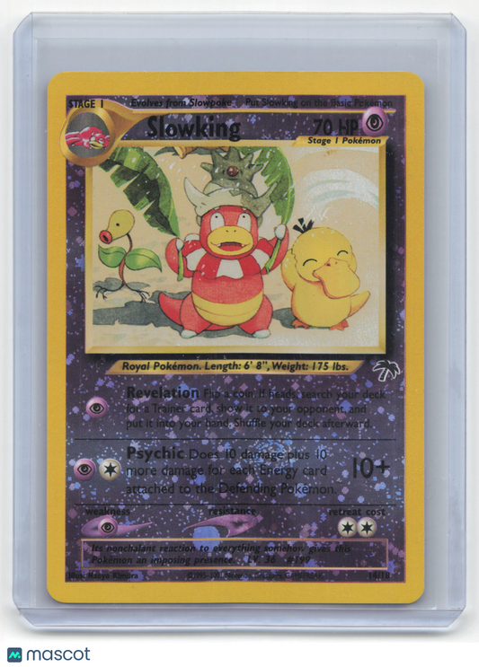 2001 Pokemon Slowking Southern Islands #14/18 (Swirl) Near Mint
