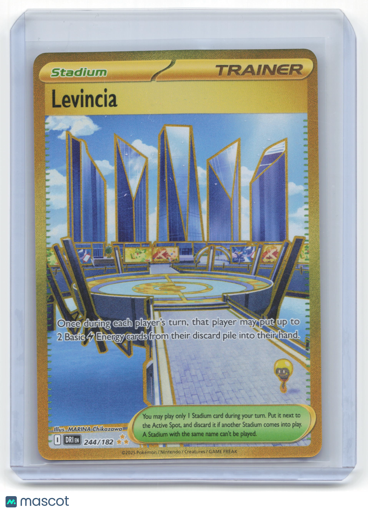2025 Pokemon Levincia Destined Rivals #244/182 Near Mint