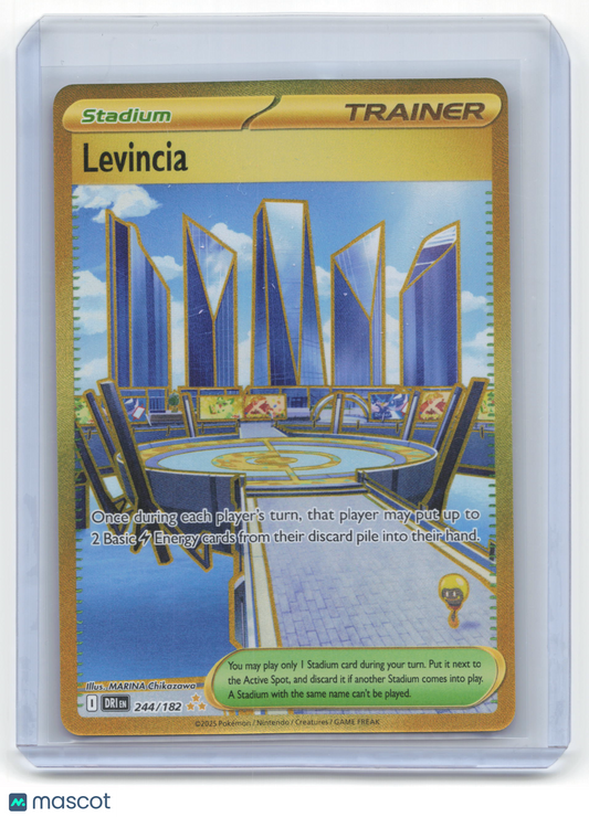 2025 Pokemon Levincia Destined Rivals #244/182 Near Mint