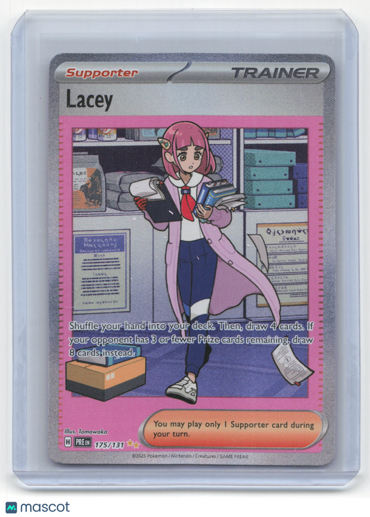 2025 Pokemon Lacey Prismatic Evolutions #175/131 Near Mint