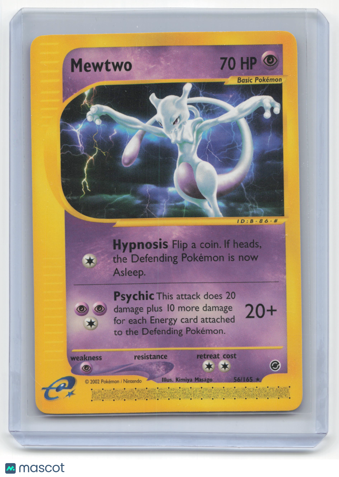 2002 Pokemon Mewtwo Expedition Base Set #56/165 Near Mint