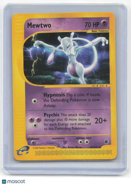 2002 Pokemon Mewtwo Expedition Base Set #56/165 Near Mint