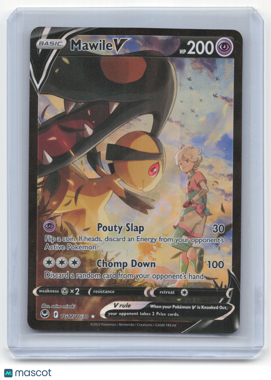 2022 Pokemon Mawile V Silver Tempest: Trainer Gallery #TG17/TG30 Near Mint