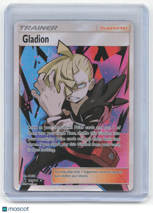2017 Pokemon Gladion Crimson Invasion #109/111 Near Mint