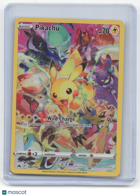 2023 Pokemon Pikachu Crown Zenith #160/159 Near Mint