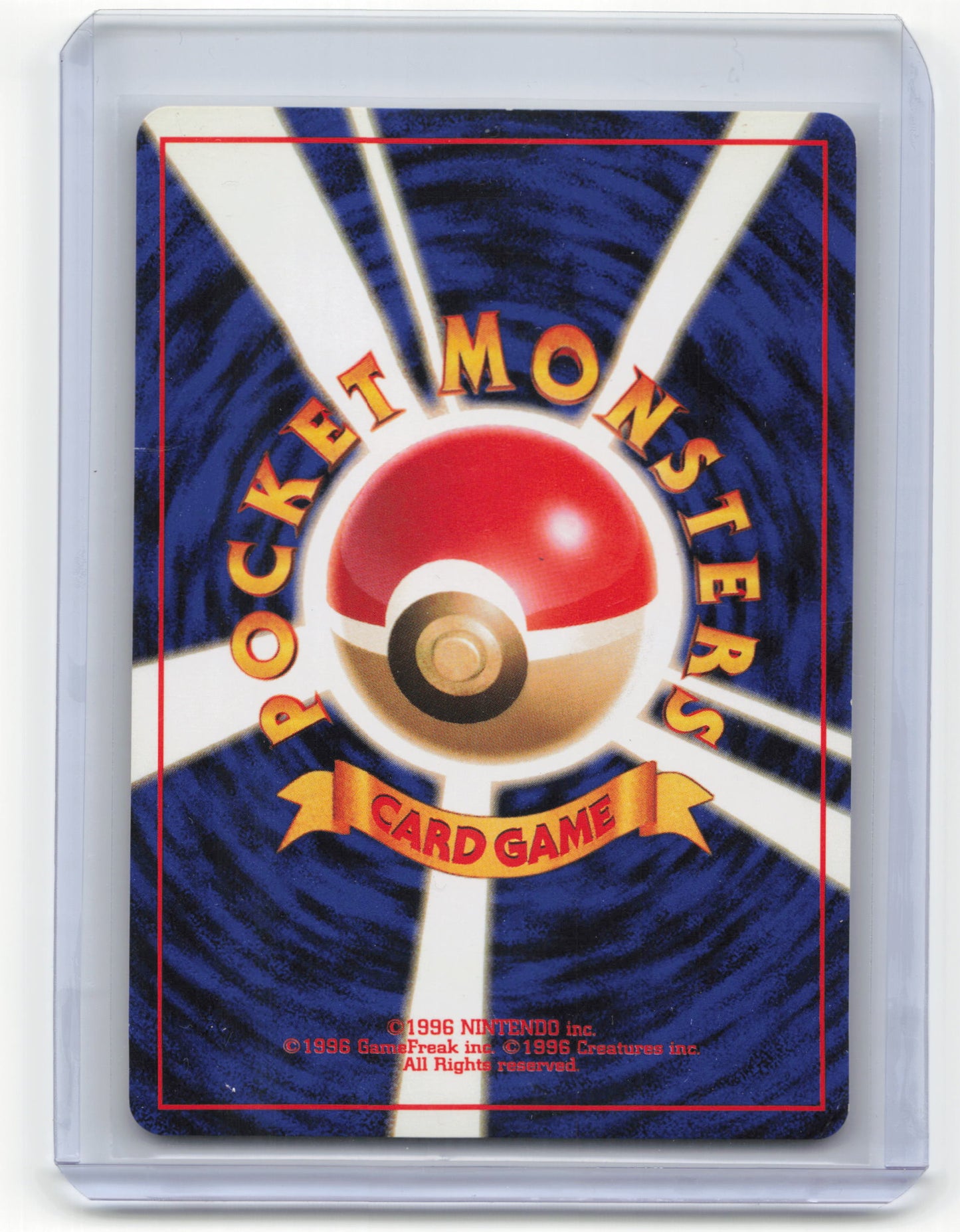 1996 Pokemon Gengar Mystery of the Fossils #No.094 Japanese Heavily Played