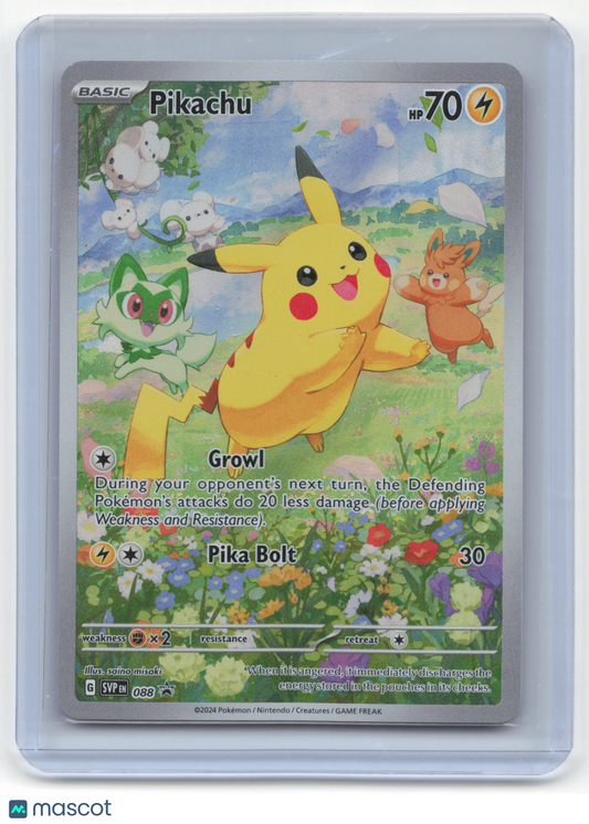 2024 Pokemon Pikachu SVP Black Star Promos #088 Near Mint