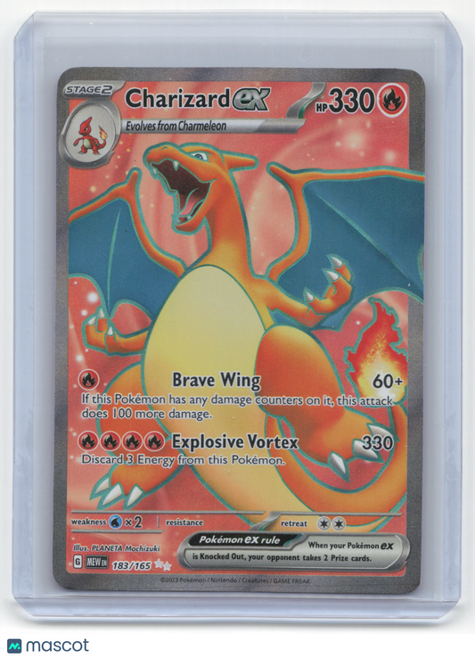 2023 Charizard EX Pokemon 151 #183/165 Near Mint