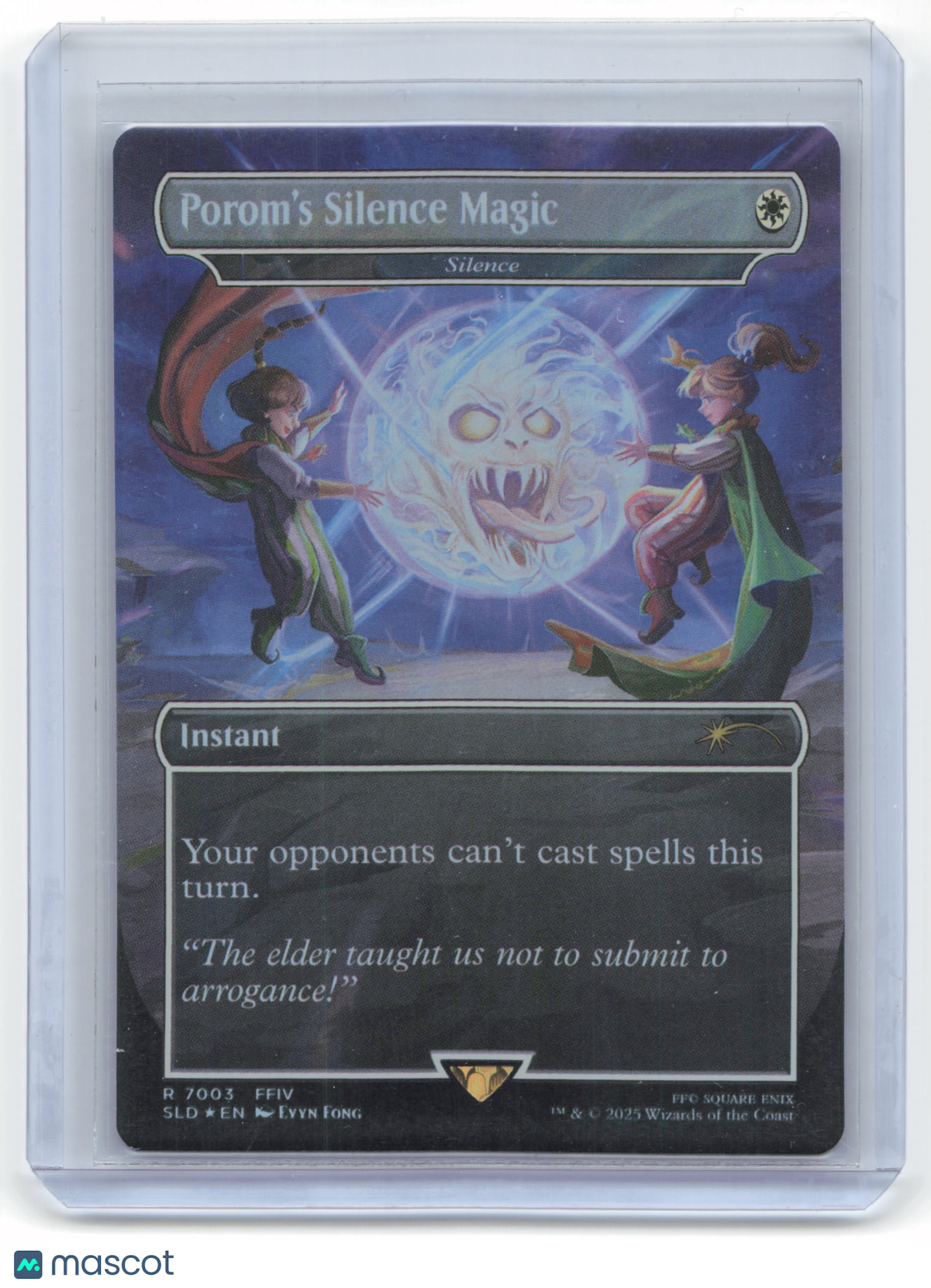 2025 Magic: The Gathering Porom's Silence Magic SLD #7003 Rainbow Foil Near Mint - Papa Joey's Collectibles